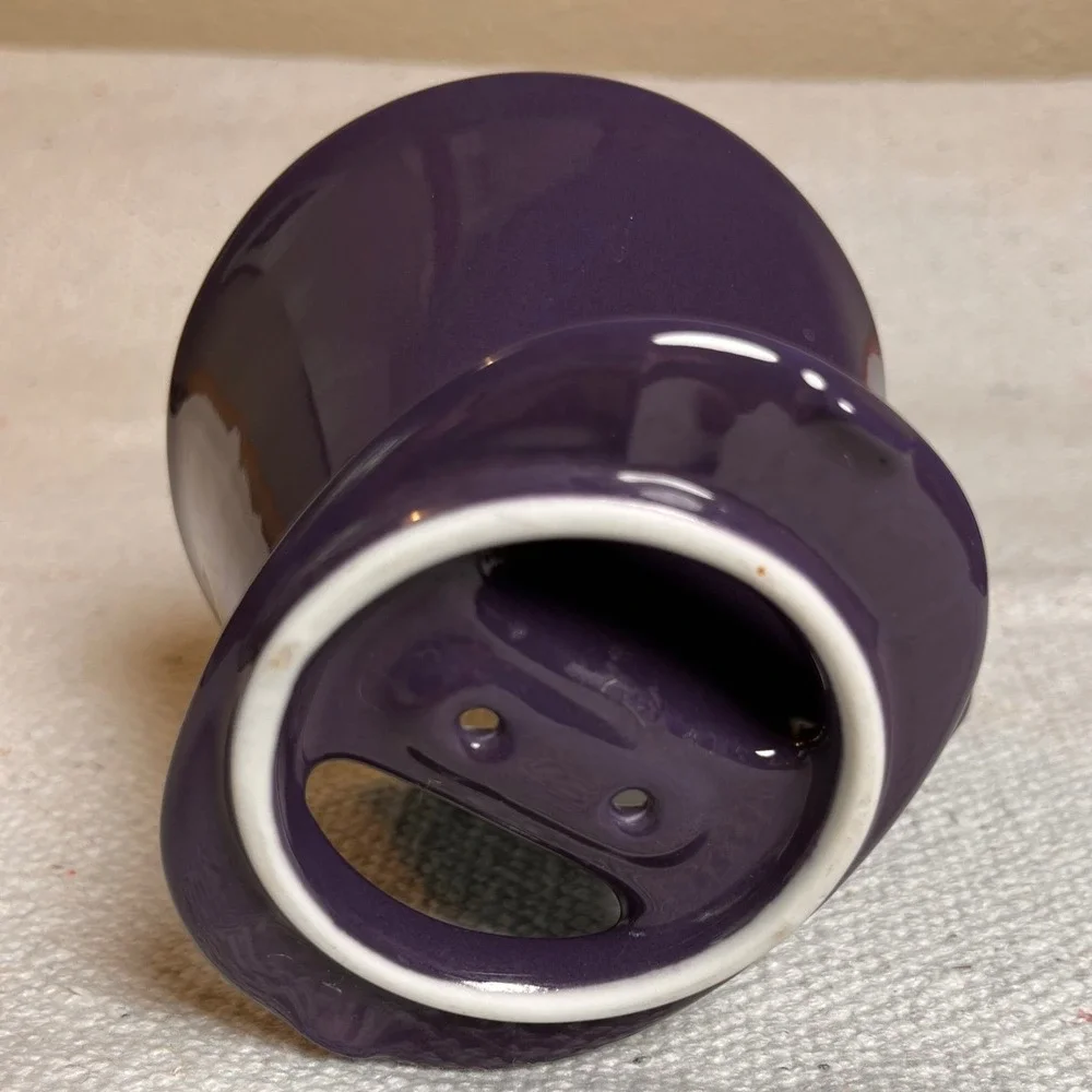 Purple Ceramic Coffee Pour Over Dripper Cone Brewer